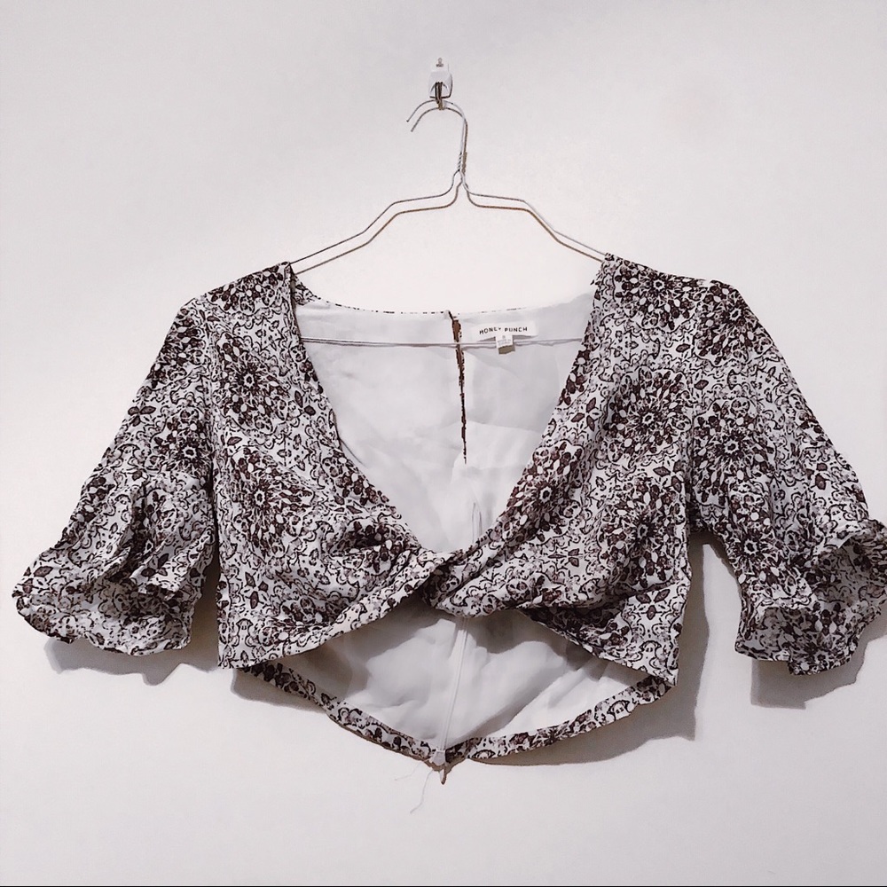 Missguided Twisted Crop Top